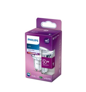 Bombilla dicroica led gu10 4,6 w 390 lm 4000 k luz dia ø5 x 5,4 cm