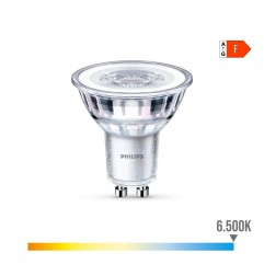 Bombilla dicroica led gu10 4,6 w 390 lm 6500 k luz fria ø5 x 5,4 cm