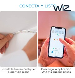 Tira de led 2m 1.600lm starterkit wiz philips