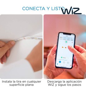 Tira de led 2m 1.600lm starterkit wiz philips