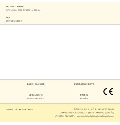Extension tira de led 1m 880 lm