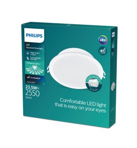 Downlight led empotrable modelo meson 23,5 w 2550 lm 6500 k luz fria ø21,5 x 10,5 cm