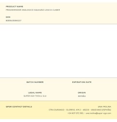 Programador analogico aquauno logica claber