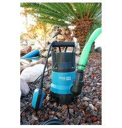 Bomba de drenaje aguas sucias 400 w