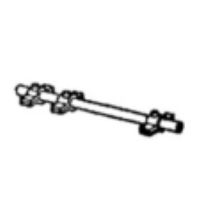 Brazo aclarado inox e65 elettrobar