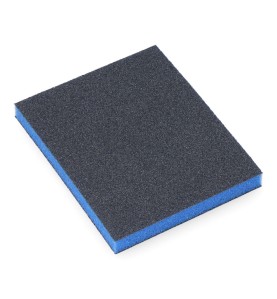 Almohadilla lija grano fino 100, 9,5 x 12,2 x 0,7 cm