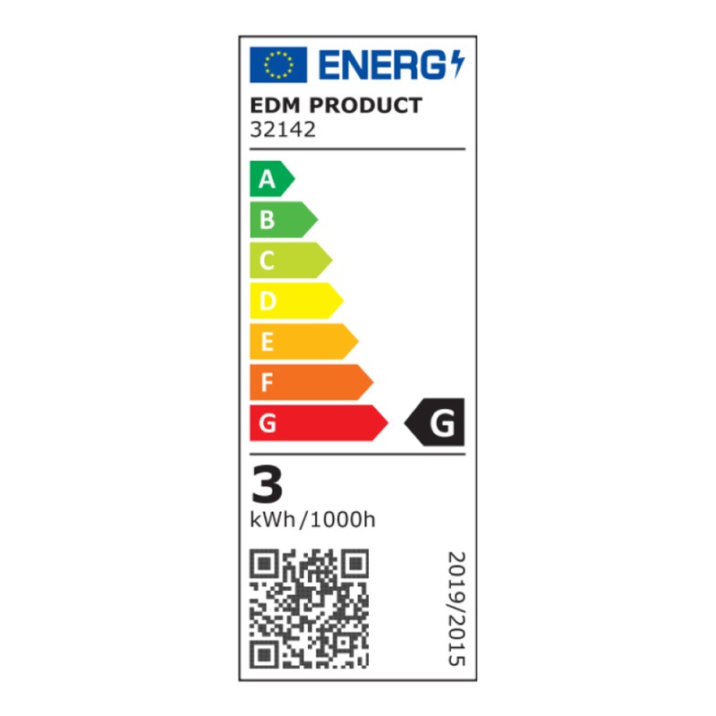 Aplique led ovalado 3 w 60 lm 4000 k luz dia ip54 12 x 12 x 6 cm