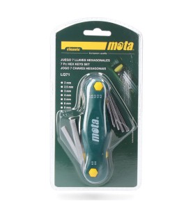 Juego llaves allen tipo navaja lq71 mota