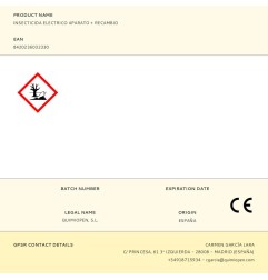 Insecticida electrico aparato + recambio