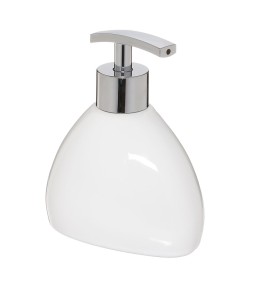 Dispensador de jabón color blanco