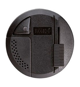Regulador/interruptor de luz de pie redondo 5600/led 4-100 w negro