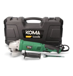 Amoladora angular electrica con maletin, ø125 mm, 1050 w