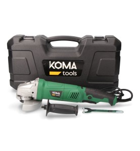 Amoladora angular electrica con maletin, ø125 mm, 1050 w