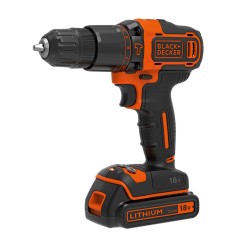 Taladro percutor 18v bdchd18kb-qw black+decker
