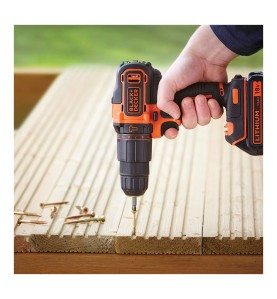 Taladro percutor 18v bdchd18kb-qw black+decker