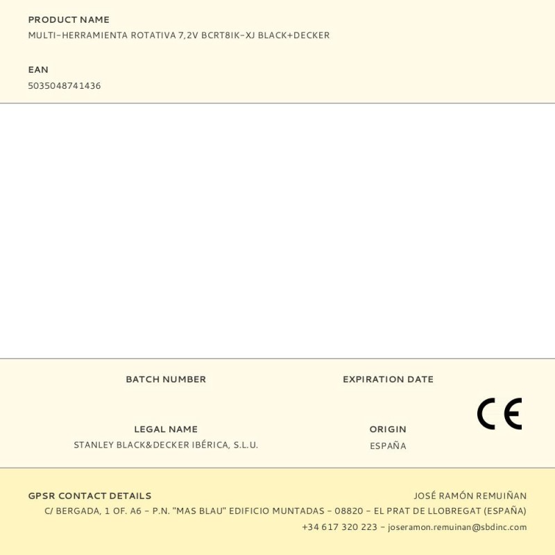 Multi-herramienta rotativa 7,2v bcrt8ik-xj black+decker