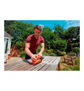 Lijadora orbital 150w de 1/3 bew220-qs black+decker