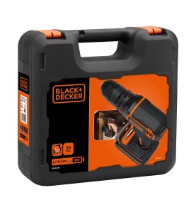 Taladro atornillador 18v bdcdc18k-qw black+decker