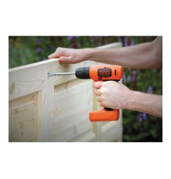 Taladro atornillador ultra compacto 7,2v bdcd8-qw black+decker