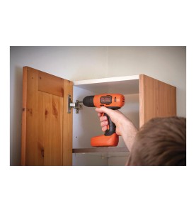Taladro atornillador ultra compacto 7,2v bdcd8-qw black+decker