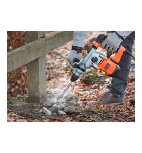 Martillo sds-plus 1250w behs03k-qs black+decker
