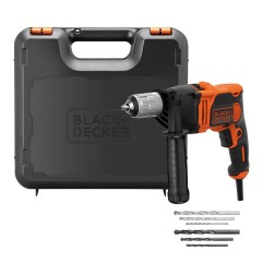 Taladro percutor 850w beh850k-qs black+decker