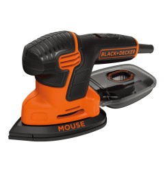 Lijadora de detalle mouse® 120w ka2000-qs black+decker
