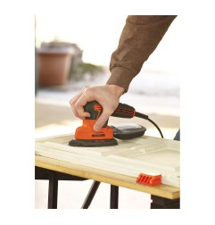 Lijadora de detalle mouse® 120w ka2000-qs black+decker