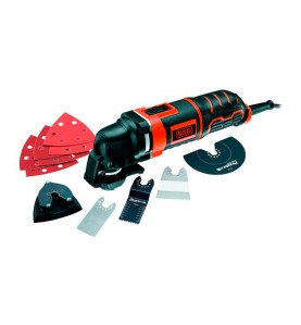 Multi-herramienta oscilante 300w mt300ka-qs black+decker