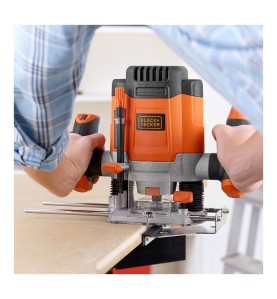 Fresadora electronica 1200w kw1200eka-qs black+decker