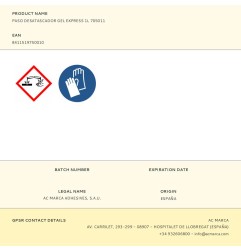Paso desatascador gel express 1l 705011