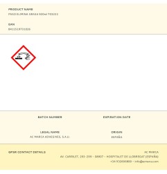 Paso elimina grasa 500ml 703222