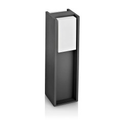 Baliza led e27 modelo bridge 12,1 x 12,1 x 40,2 cm
