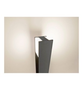 Baliza led e27 modelo bridge 12,1 x 12,1 x 80,2 cm