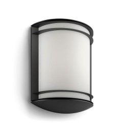Aplique led modelo antelope 6 w 600 lm 4000 k negro 8,9 x 26,9 x 19,9 cm