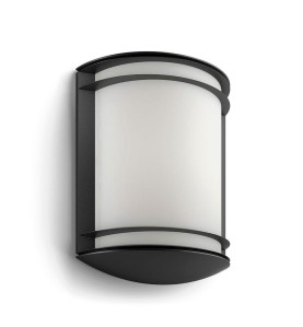 Aplique led modelo antelope 6 w 600 lm 4000 k negro 8,9 x 26,9 x 19,9 cm