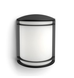 Aplique led modelo antelope 6 w 600 lm 4000 k negro 8,9 x 26,9 x 19,9 cm