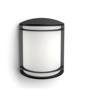 Aplique led modelo antelope 6 w 600 lm 4000 k negro 8,9 x 26,9 x 19,9 cm