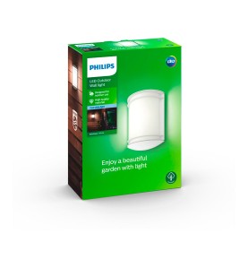 Aplique led modelo antelope 6w 600 lm 4.000 k blanco 8,9 x 26,9 x 19,9 cm
