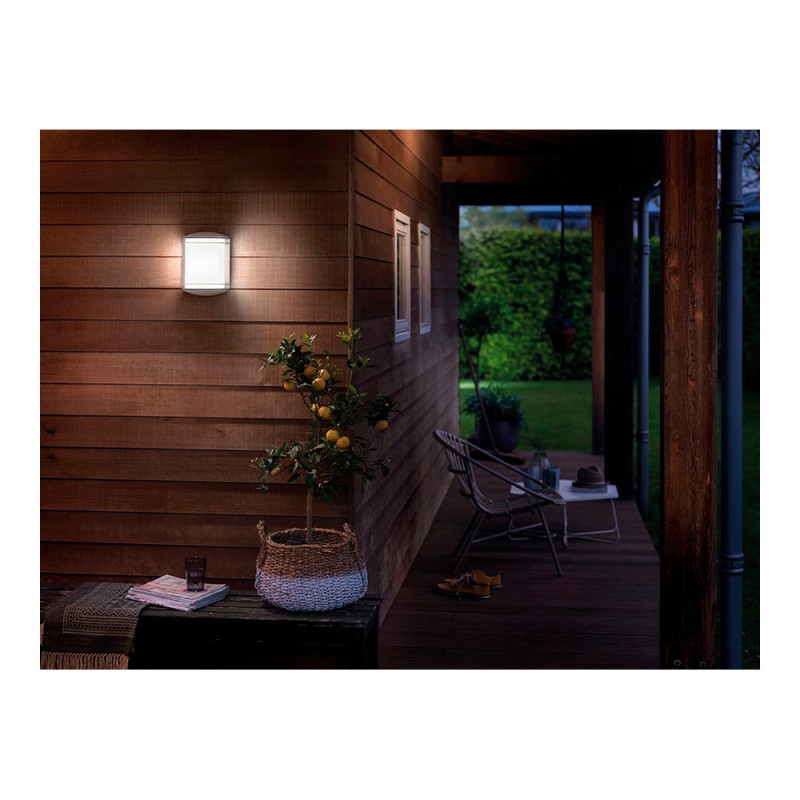 Aplique led modelo antelope 6w 600 lm 4.000 k blanco 8,9 x 26,9 x 19,9 cm