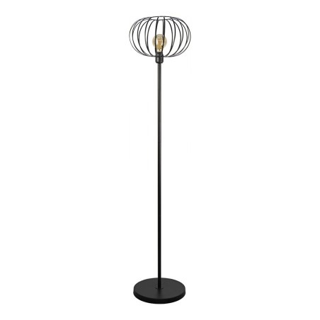 Lámpara de pie (salon) vintage e27 60 w color negro ø35 x 150 cm