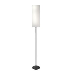 Lámpara de pie (salon) vintage e27 60 w color negro ø20 x 155 cm