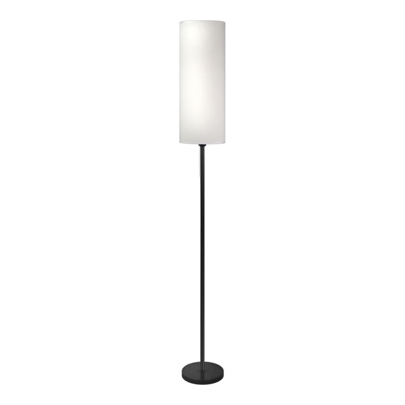 Lámpara de pie (salon) vintage e27 60 w color negro ø20 x 155 cm