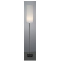 Lámpara de pie (salon) vintage e27 60 w color negro ø20 x 155 cm