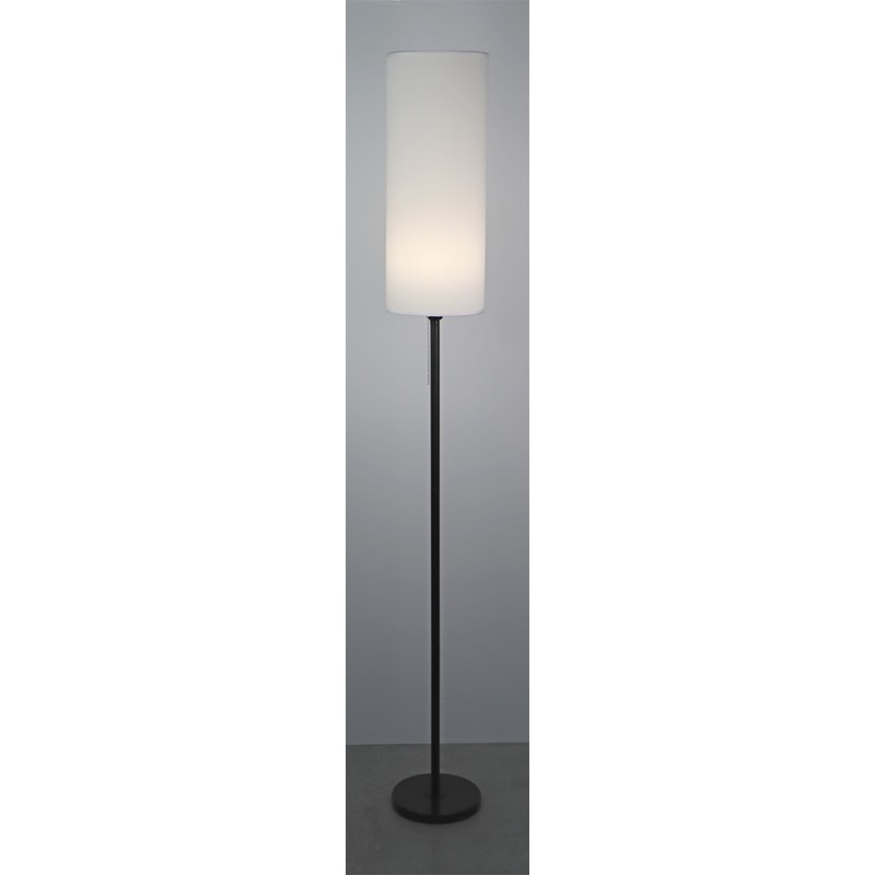 Lámpara de pie (salon) vintage e27 60 w color negro ø20 x 155 cm