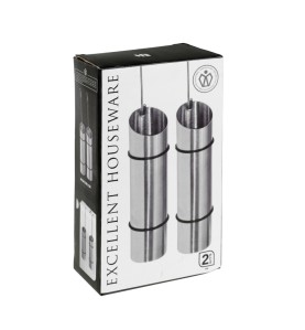 Conjunto de 2 humidificadores inoxidables
