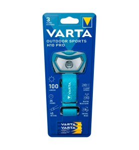 Linterna outdoor sports h10 pro varta