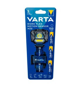 Linterna work flex motion sensor h20 varta