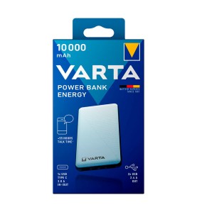 Power bank energy 10.000 mah 100/240 v 73 x 15 x 138 mm