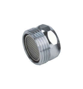 Adaptador rosca para conexion al grifo de cocina. macho ø26,5mm (3/4) a hembra m22x1mm. gardena